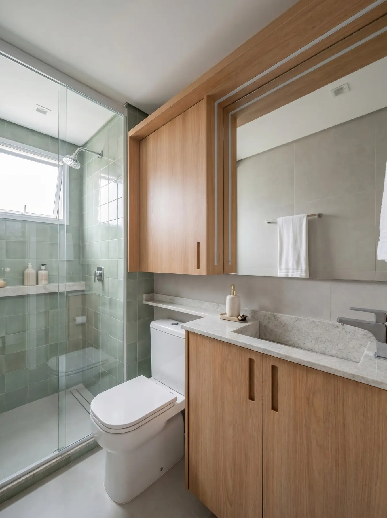 Banheiro — Reforma de apartamento · banheiro planejado